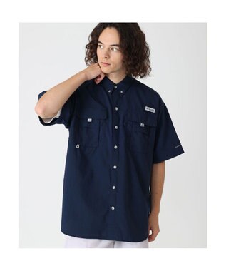 Columbia Columbia/ バハマ II ショートスリーブシャツ /コロンビア Collegiate Navy