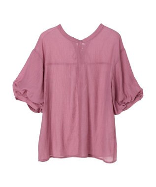 Green Parks ・ＥＬＥＮＣＡＲＥ　ＤＵＥ　バルーンスリーブブラウス Pink