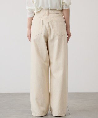 AMERICAN HOLIC ワイドデニムパンツ White