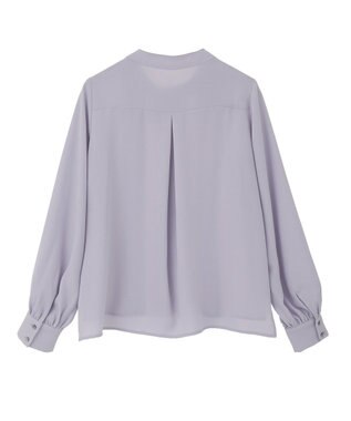 YECCA VECCA タックデザインブラウス Lavender