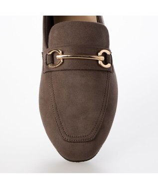 ing <ing>【WEB限定】【レイン対応】ビットローファー ダークブラウンスエード