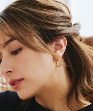 Tiaclasse 【金属アレルギー対応】　ワイヤーフープピアス ゴールド