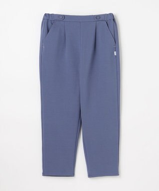 組曲 KIDS 【150-160㎝】ソフトストレッチテーパード パンツ アネモネブルー