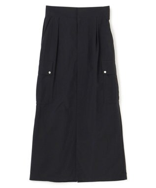 uncrave 【撥水・UVカット・接触冷感】プルーフタスラン カーゴスカート（uncrave STANDARD） ブラック