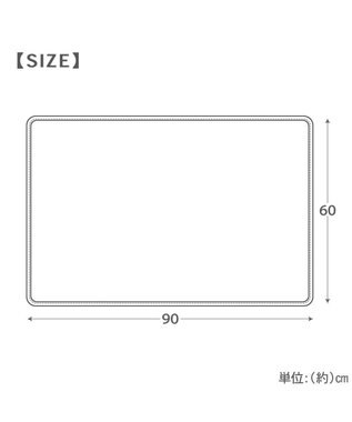 PET PARADISE リサとガスパール クールケット 《リンゴ柄》 オフホワイト