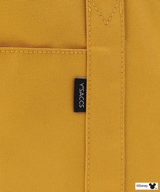 Y'SACCS 【Disney Collection】シルエットプリントトートバッグ　Mサイズ マスタード