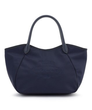 TOCCA TOUCH OF CRESTA NYLON TOTE ナイロントートバッグ【星風まどかさん着用】 ネイビー系