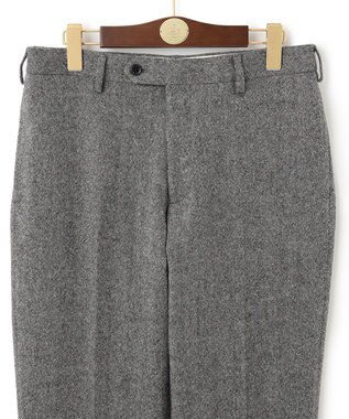 J.PRESS MEN ジャパンツイードホームスパン スラックス ライトグレー系