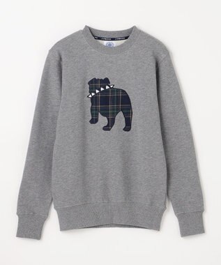 J.PRESS KIDS 【140-170cm】バックブル トレーナー グレー系