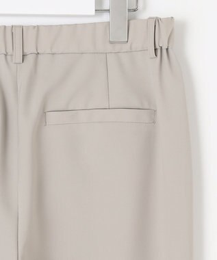 自由区 【洗える・XSサイズあり】ライト2WAYストレッチテーパード パンツ グレー系