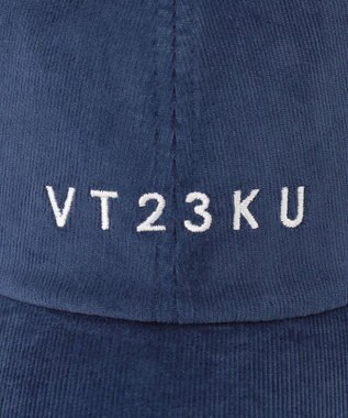 23区GOLF 【WOMEN】コーデュロイ キャップ いつものコーデに合わせやすいシンプル設計 ブルー系