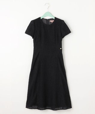 TOCCA 【洗える】CHANTILLY PUFF ドレス ブラック系