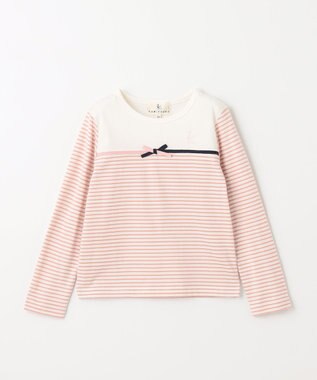 組曲 KIDS 【110-140cm】トリコボーダー Tシャツ ピンク系1