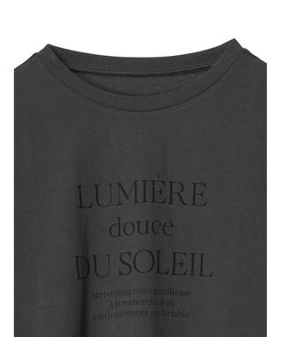 Green Parks フェミニンロゴボックスＴシャツ Gray