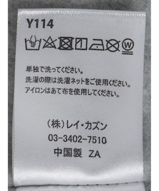 Green Parks ・ＲＡＹ　ＣＡＳＳＩＮ　ロゴｐｔカラーステッチスウェット Gray Mixture