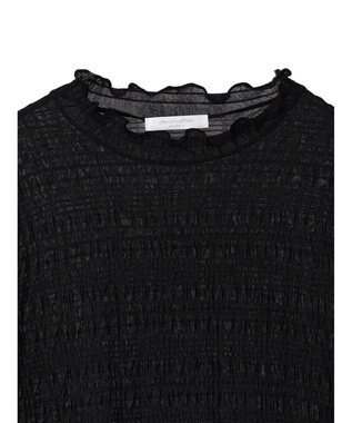 Green Parks シャーリングシアープルオーバー Black