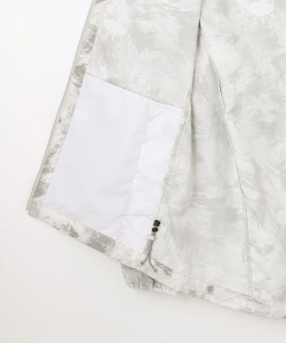 JOSEPH ABBOUD MOUNTAIN 【ストレッチ/軽量/ECO撥水/ポケッタブル】エンボスストレッチ パーカー ライトグレー系5