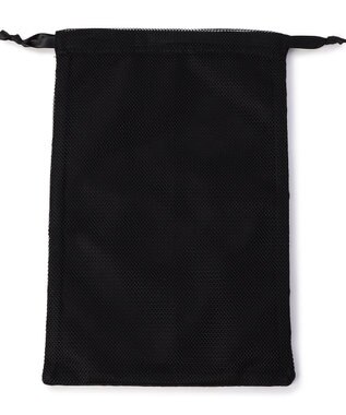 Chacott エッフェル半メッシュ巾着M ブラック