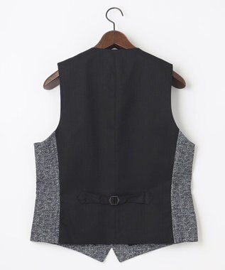 JOSEPH ABBOUD 【イージーケア・多機能】人気 ライトウェーブ ベスト グレー系