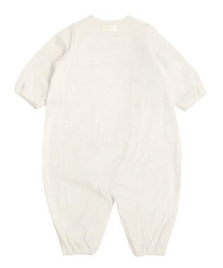 MIKI HOUSE HOT BISCUITS 【ミキハウス】 ツーウェイオールセットセーラーカラー風【秋冬向け】 白