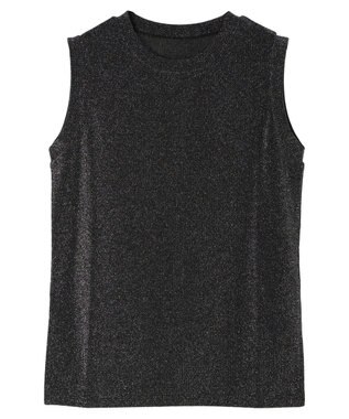 Green Parks ・Petit Fleur ラメタンクトップ Black
