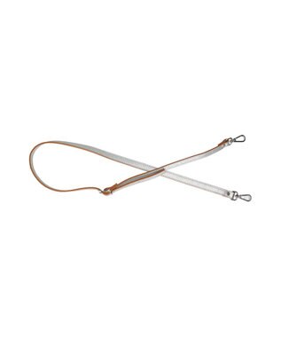 INTER-CHAUSSURES 【RIPANI】シャインシルバーレザー2WAYバッグ シルバー