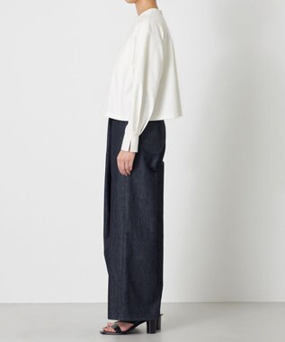 NAVE 【ReNAVE・洗える/接触冷感/UVケア】ライトポンチ ロングスリーブ ホワイト系