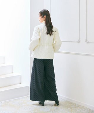 Feroux 【大好評につき再登場！】キルティング アウター ホワイト系