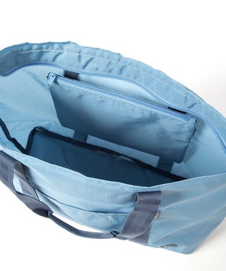ACE BAGS & LUGGAGE World Traveler  タイヴァス トートバッグ 折りたたみ可能 20L 折りたたみ可能 セットアップ可能 ポーチ付き ワールドトラベラー アルコ 旅行 お出かけ 63711 ブルー