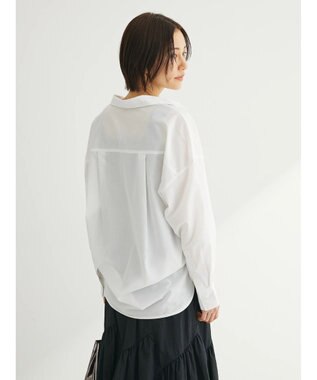 Green Parks イージーケア　ゆったりシャツ Off White