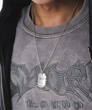 WEGO Mモチーフドッグタグネックレス