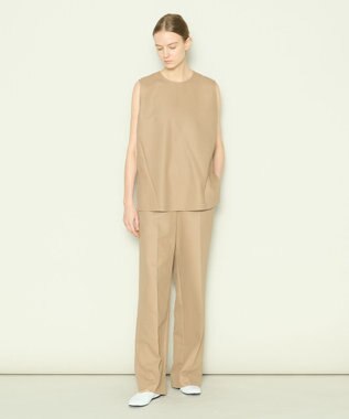 JOSEPH 【洗える】ボイルコットン　ブラウス Frozen Mocha