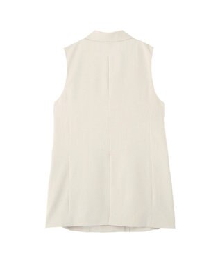 YECCA VECCA ドライタッチ金釦テーラードジレ Light Beige