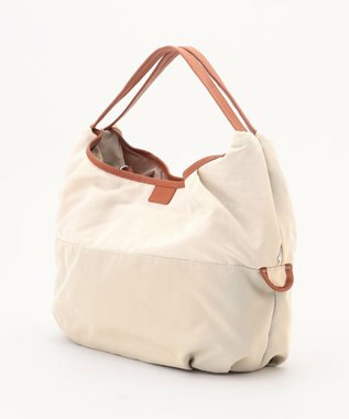 Y'SACCS シワナイロン2WAYトートバッグ Mサイズ アイボリー