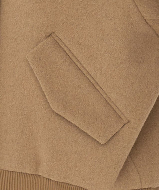 uncrave リバー スタンドカラー ブルゾン（uncrave STANDARD） ベージュ