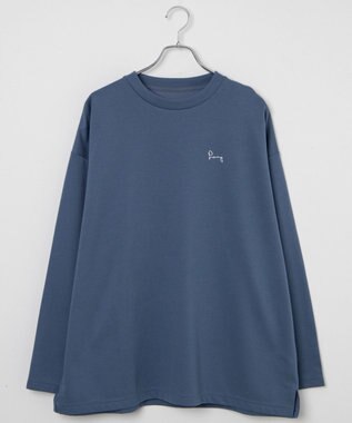 WEGO AIRFUNCTION　シンプルロゴロンT ブルー