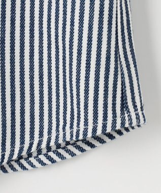 J.PRESS KIDS 【110-130cm】ストライプ＆チェック シャツ ネイビー系ストライプ