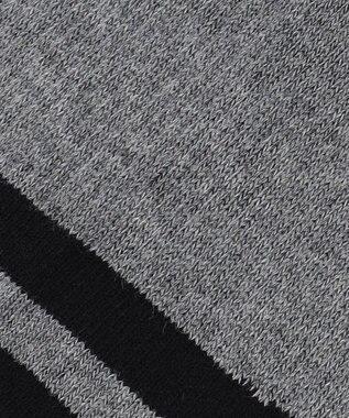 23区GOLF 【MEN】ロゴラインハーフソックス　１５ｃｍ ライトグレー系