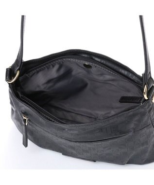 LA BAGAGERIE MONOGRAMME ポシェット ブラック