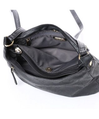 LA BAGAGERIE MONOGRAMME ポシェット ブラック