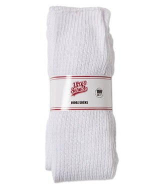 WEGO 【SCHOOL ITEM】スーパールーズソックス180cm ホワイト