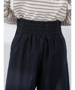 earth music&ecology フロントジップデニムパンツ One Wash