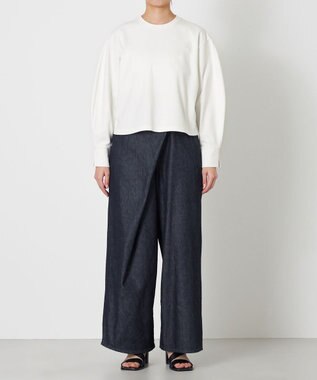 NAVE 【ReNAVE・洗える/接触冷感/UVケア】ライトポンチ ロングスリーブ ホワイト系