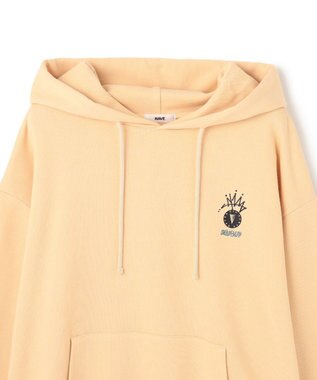 NAVE 【xNAVE】Six Sence Recordコラボ グラフィックフーディスウェット ライトイエロー系