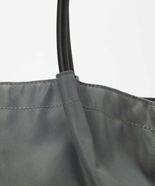 TOPKAPI 【TREASURE TOPKAPI】ナイロン センターベルト トートバッグ　A4 / 軽量 / 肩掛け ミディアムグレー