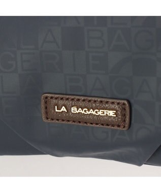 LA BAGAGERIE MONOGRAMME ポシェット ネイビー