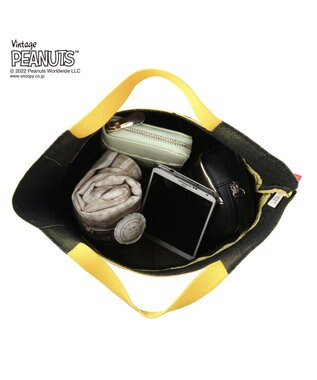 ROOTOTE 8243【スヌーピー：インテリアトート】/ IP.ポーノ.デリ.ピーナッツ-6T 02：イエロー