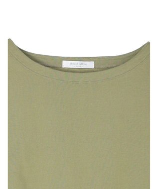 Green Parks オーガンジードッキングプルオーバー Light Green