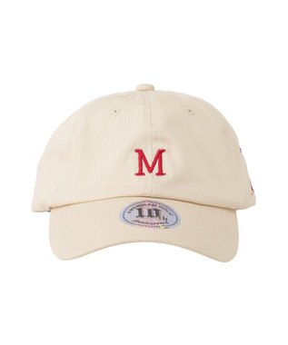 AMERICAN HOLIC 【Mickey&Friends】イニシャル刺繍CAP Ivory