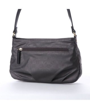 LA BAGAGERIE MONOGRAMME ポシェット ガンメタリック